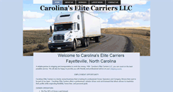 Desktop Screenshot of carolinaselitecarriers.com